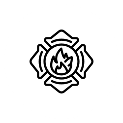 icon representing firefighters