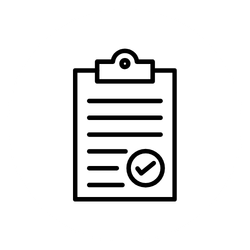 icon representing registration