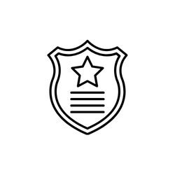 police badge icon