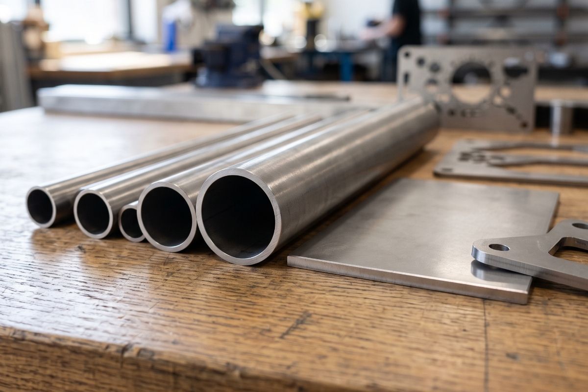 High-tensile 4130 chromoly tubing and plates for extreme stress motorsports applications.